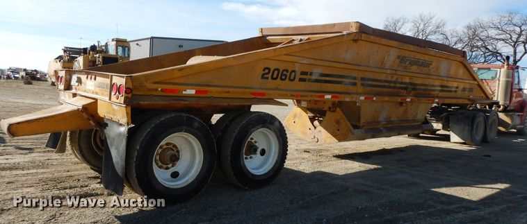 image for item GG9320 1994 Load King Originator 2060  bottom dump trailer