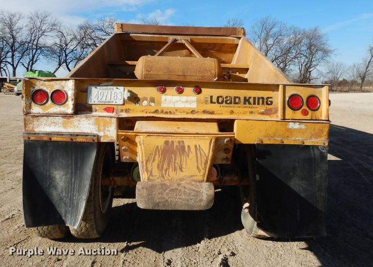 image for item GG9320 1994 Load King Originator 2060  bottom dump trailer