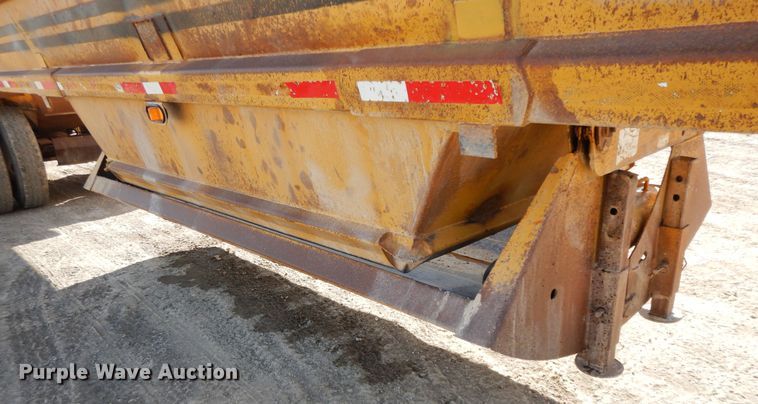 image for item GG9320 1994 Load King Originator 2060  bottom dump trailer