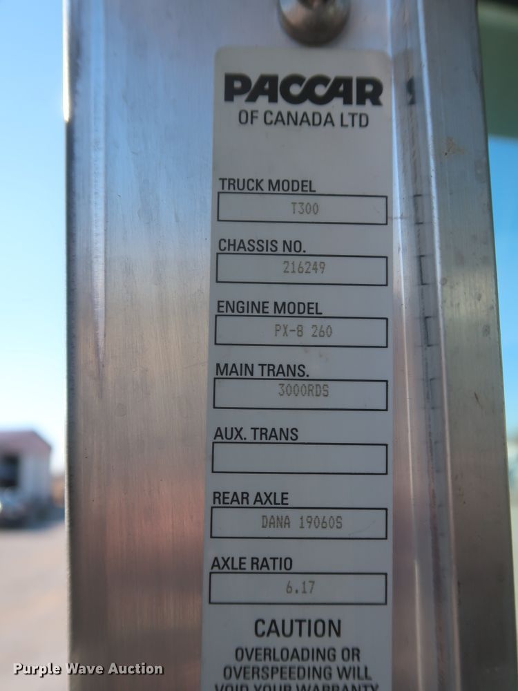 image for item HK9684 2008 Kenworth T300  utility/service truck