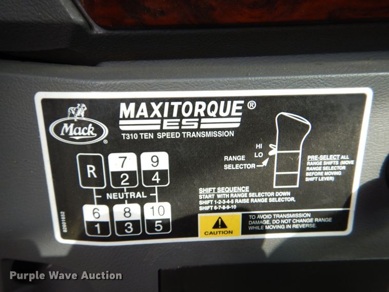 image for item HL9316 2012 Mack  semi truck