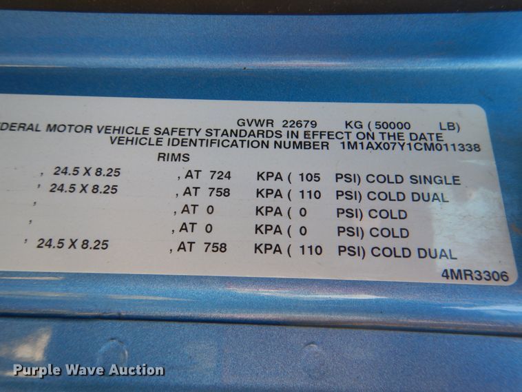 image for item HL9316 2012 Mack  semi truck