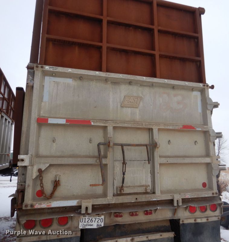 image for item HS9859 1979 East  end dump trailer