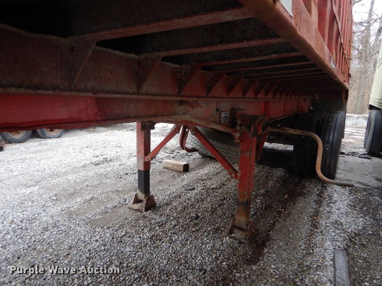 image for item HV9622 1996 Galbreath CFS-26  end dump trailer