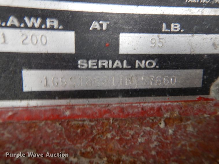 image for item HV9622 1996 Galbreath CFS-26  end dump trailer