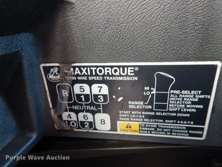 image for item HX9564 1998 Mack CH613  semi truck