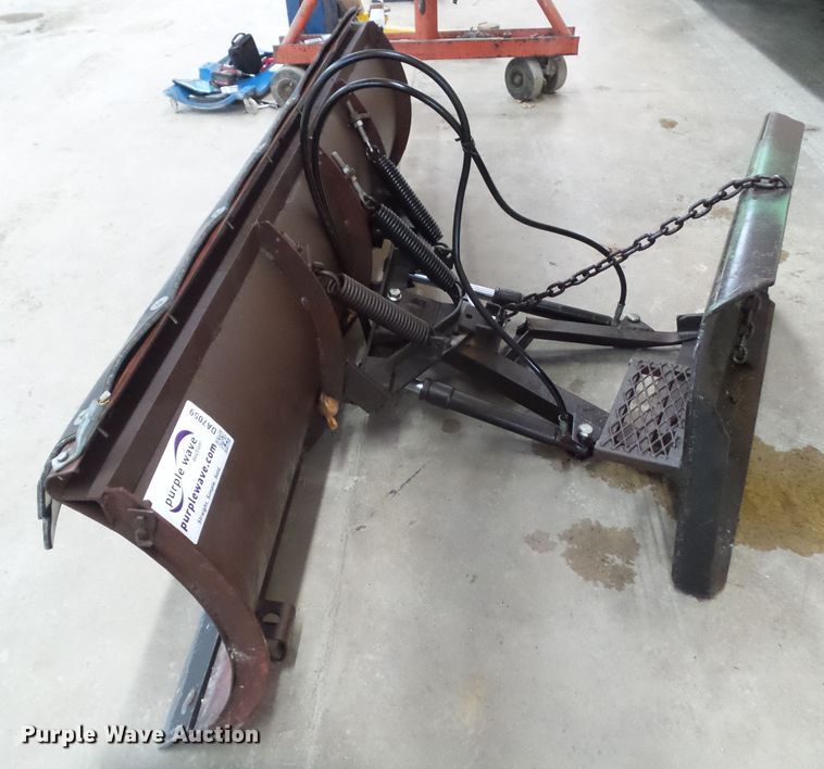 image for item DA7059 7'6"W skid steer snow plow