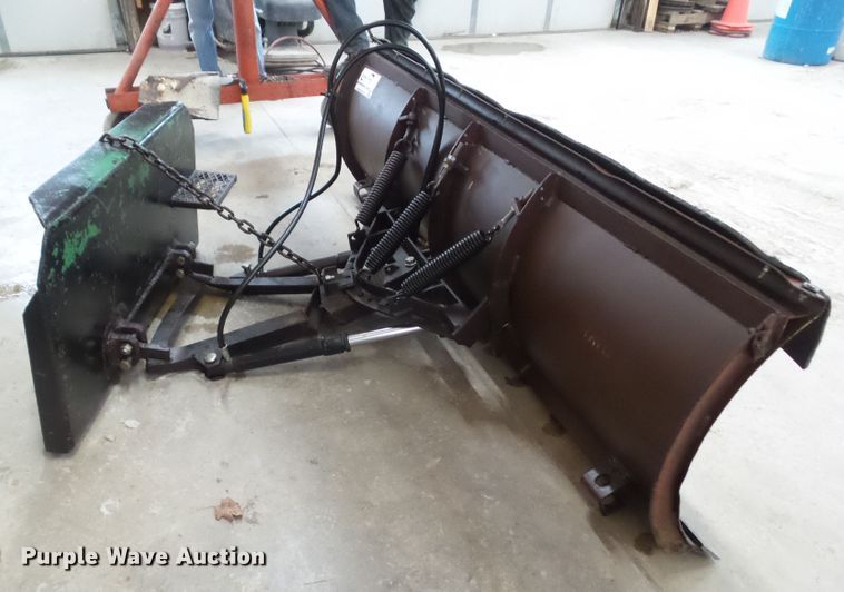 image for item DA7059 7'6"W skid steer snow plow