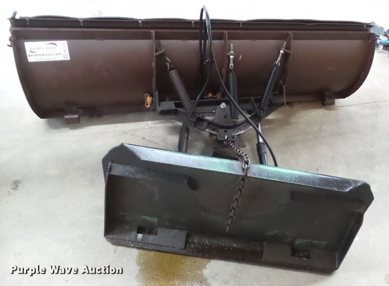 image for item DA7059 7'6"W skid steer snow plow