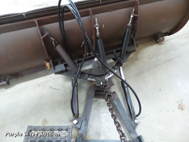 image for item DA7059 7'6"W skid steer snow plow