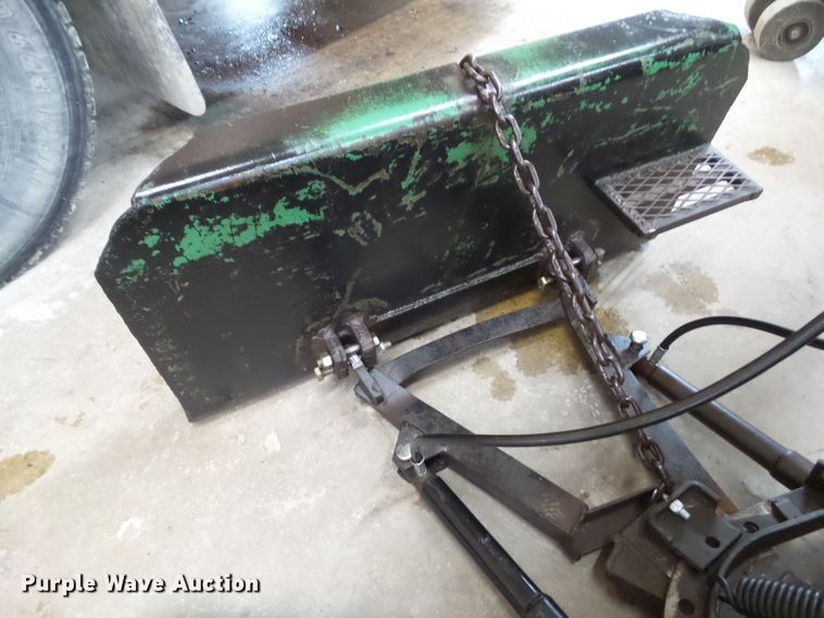 image for item DA7059 7'6"W skid steer snow plow