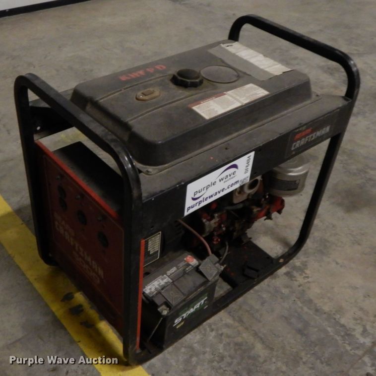 image for item DF6404 Craftsman 5000  generator set