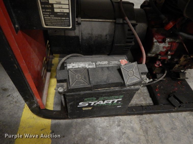 image for item DF6404 Craftsman 5000  generator set