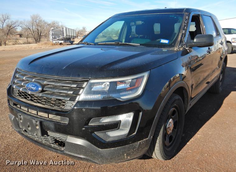 image for item DG1656 2016 Ford Explorer Police  SUV