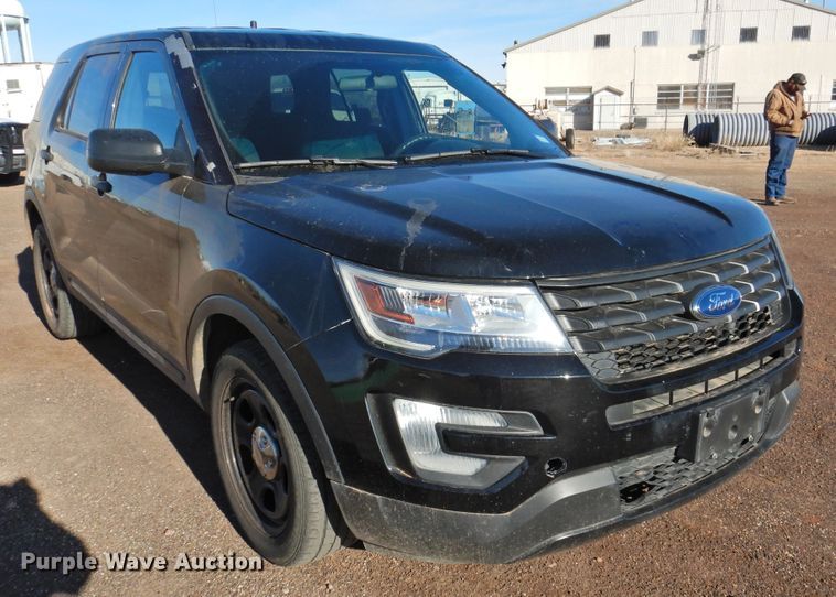 image for item DG1656 2016 Ford Explorer Police  SUV