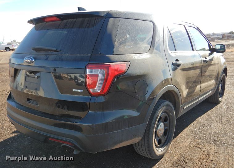 image for item DG1656 2016 Ford Explorer Police  SUV