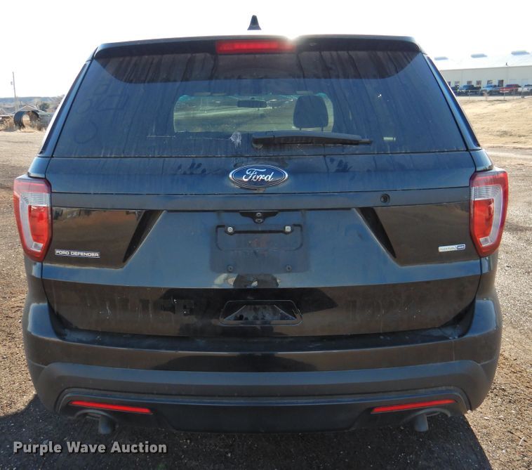 image for item DG1656 2016 Ford Explorer Police  SUV