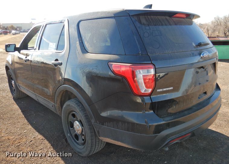 image for item DG1656 2016 Ford Explorer Police  SUV