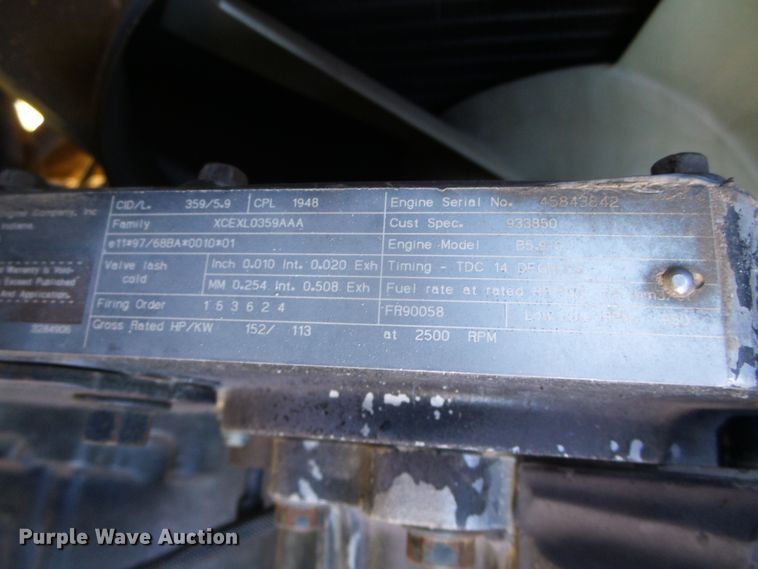 image for item DG8466 1999 Hypac C852B  vibratory single drum roller