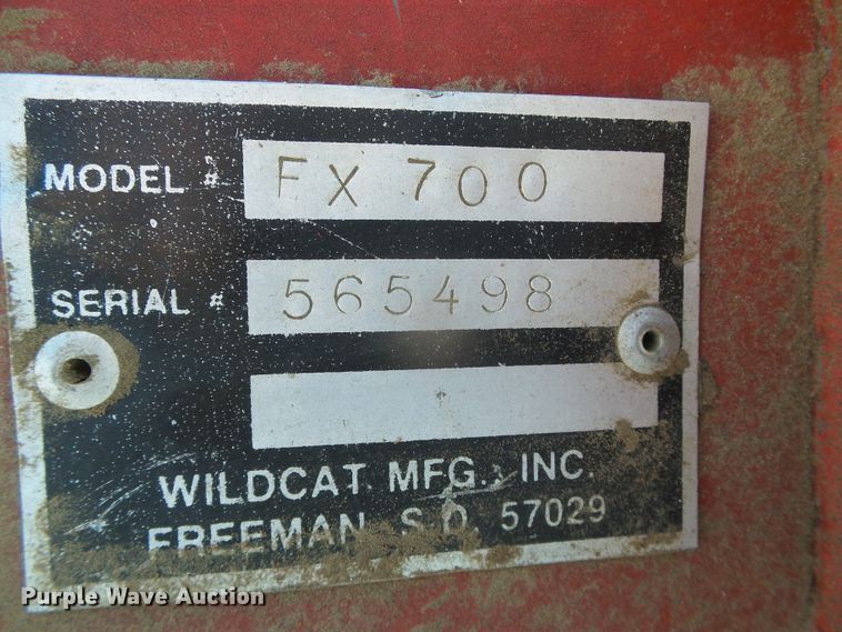 image for item DG8467 Wildcat FX700  compost turner