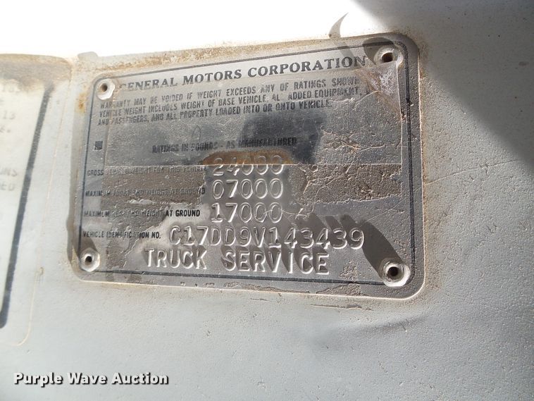 image for item DG8469 1979 Chevrolet C70  water truck