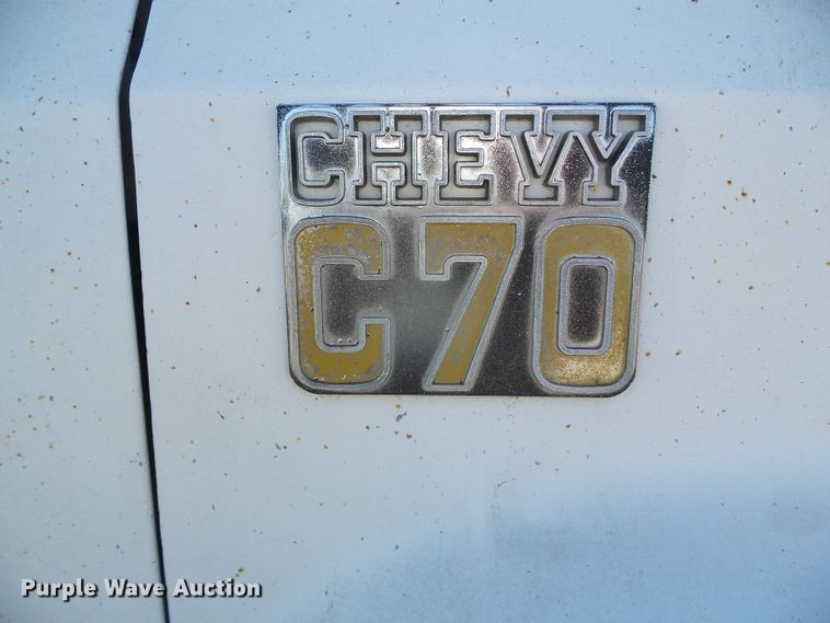 image for item DG8469 1979 Chevrolet C70  water truck