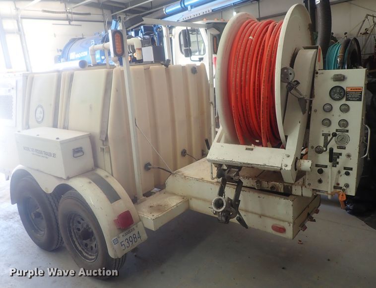 image for item DI4716 2001 Sewer Equipment Company of America 747-FR2000  sewer jetter trailer