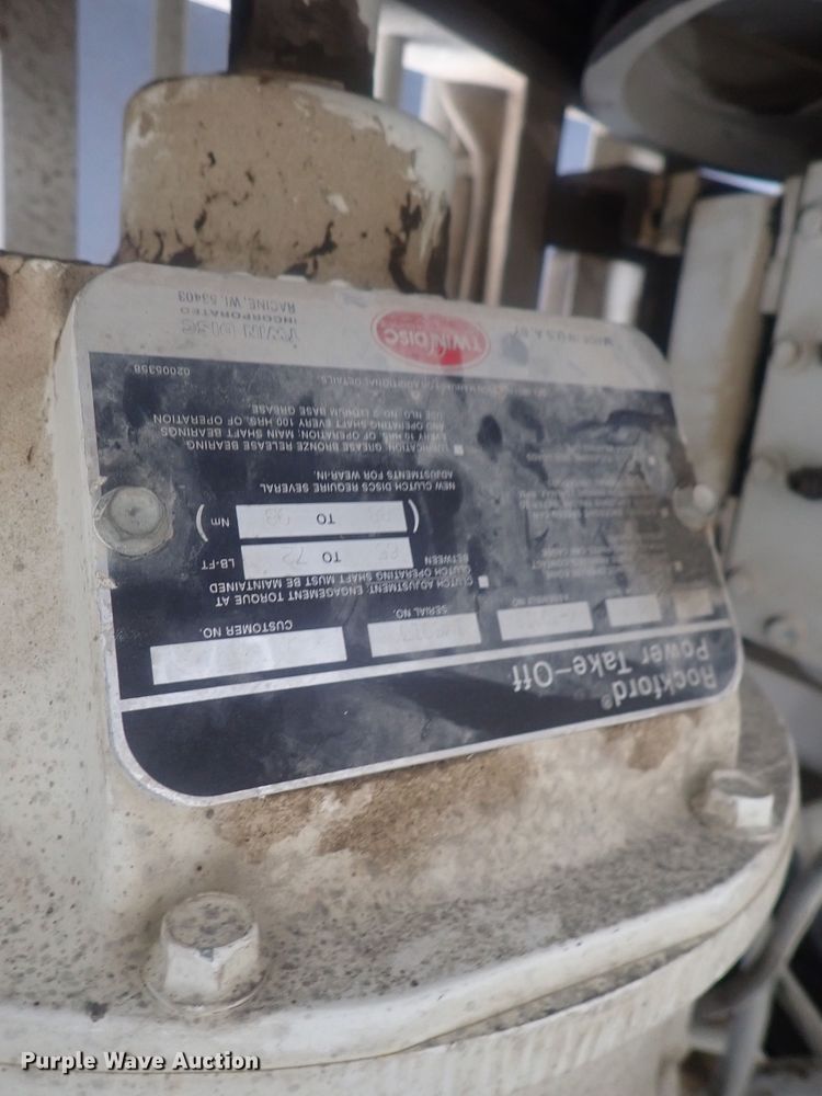 image for item DI4716 2001 Sewer Equipment Company of America 747-FR2000  sewer jetter trailer