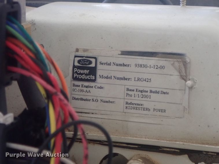 image for item DI4716 2001 Sewer Equipment Company of America 747-FR2000  sewer jetter trailer