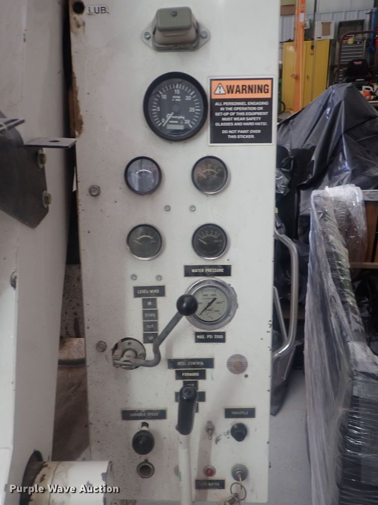 image for item DI4716 2001 Sewer Equipment Company of America 747-FR2000  sewer jetter trailer