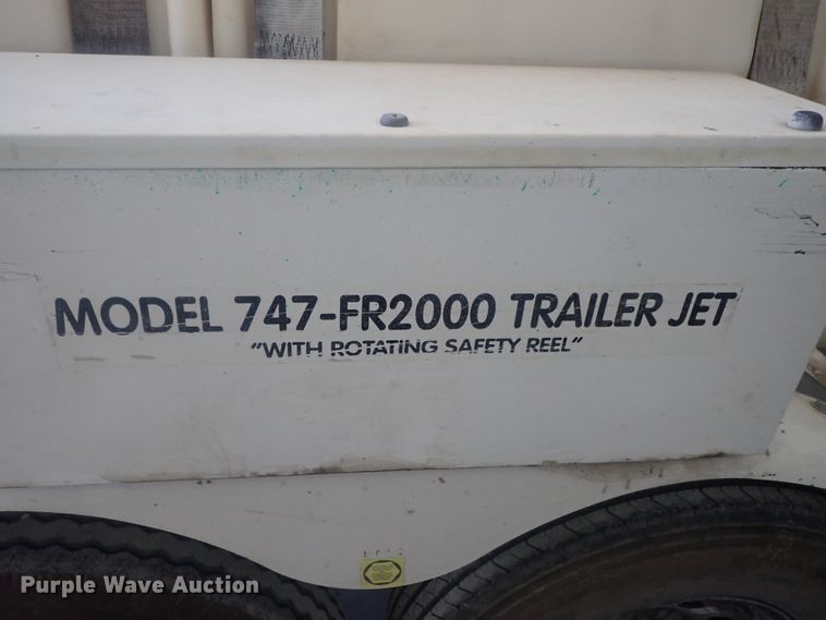 image for item DI4716 2001 Sewer Equipment Company of America 747-FR2000  sewer jetter trailer