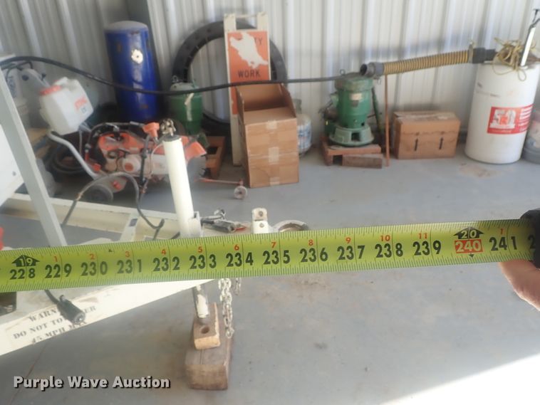 image for item DI4716 2001 Sewer Equipment Company of America 747-FR2000  sewer jetter trailer