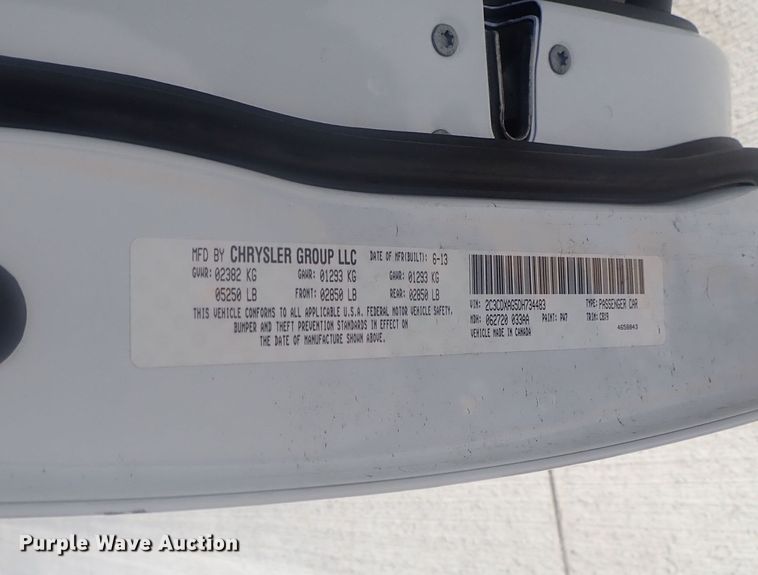 image for item DI7489 2013 Dodge Charger Police