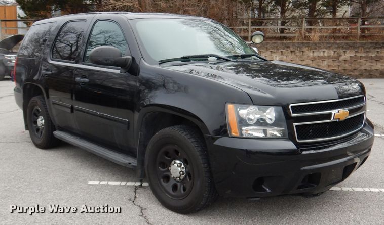 image for item DJ2810 2012 Chevrolet Tahoe Police  SUV
