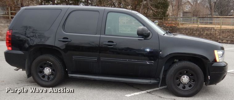 image for item DJ2810 2012 Chevrolet Tahoe Police  SUV