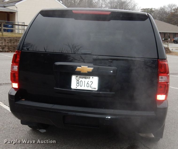 image for item DJ2810 2012 Chevrolet Tahoe Police  SUV