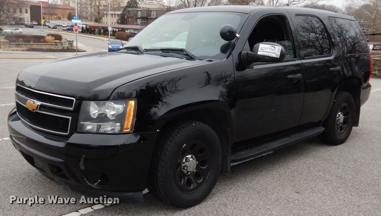 image for item DJ2811 2012 Chevrolet Tahoe Police  SUV