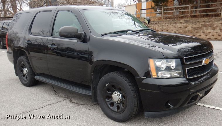 image for item DJ2811 2012 Chevrolet Tahoe Police  SUV