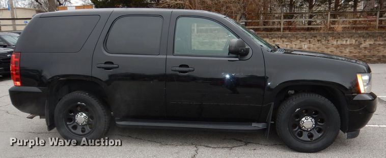 image for item DJ2811 2012 Chevrolet Tahoe Police  SUV
