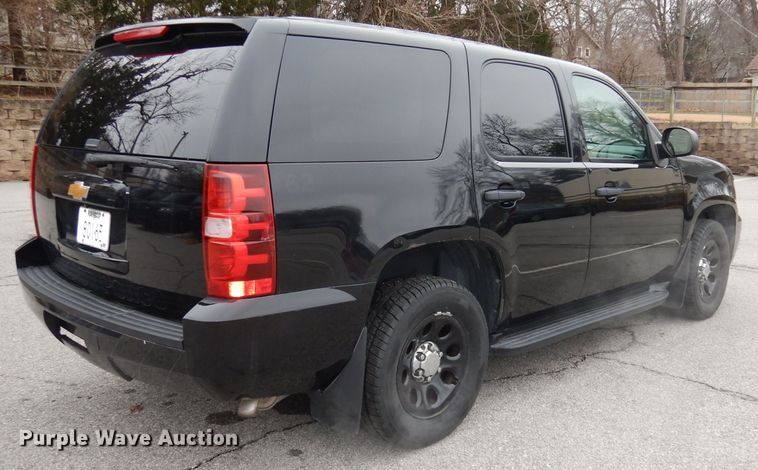 image for item DJ2811 2012 Chevrolet Tahoe Police  SUV