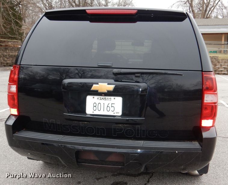 image for item DJ2811 2012 Chevrolet Tahoe Police  SUV