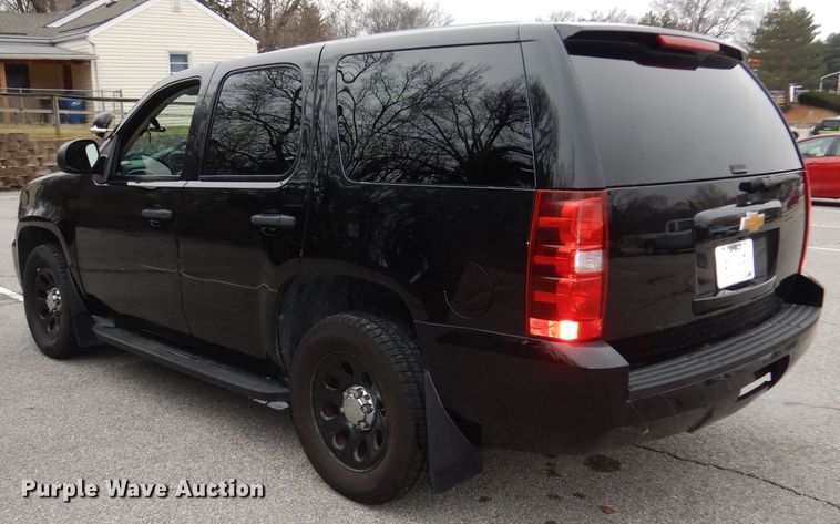 image for item DJ2811 2012 Chevrolet Tahoe Police  SUV