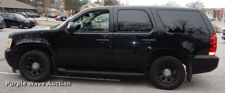 image for item DJ2811 2012 Chevrolet Tahoe Police  SUV