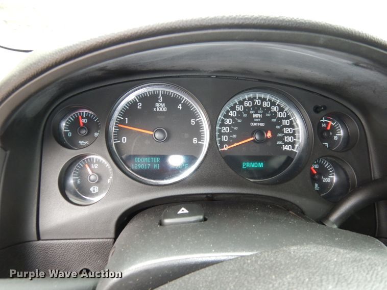 image for item DJ2811 2012 Chevrolet Tahoe Police  SUV