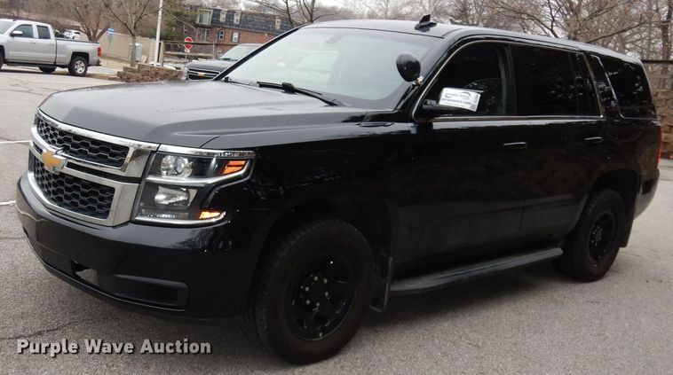image for item DJ2840 2015 Chevrolet Tahoe Police  SUV