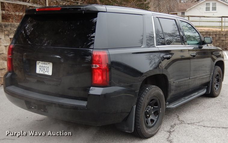 image for item DJ2840 2015 Chevrolet Tahoe Police  SUV