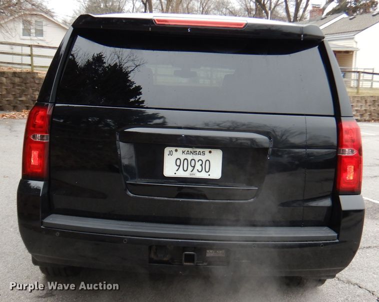 image for item DJ2840 2015 Chevrolet Tahoe Police  SUV