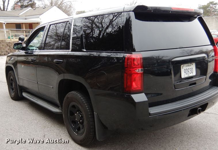 image for item DJ2840 2015 Chevrolet Tahoe Police  SUV