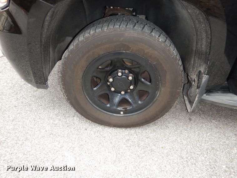 image for item DJ2840 2015 Chevrolet Tahoe Police  SUV