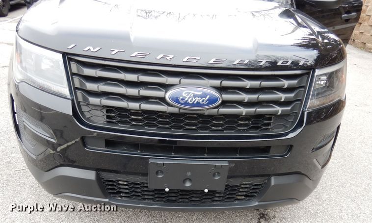 image for item DJ2841 2017 Ford Explorer Police Interceptor  SUV